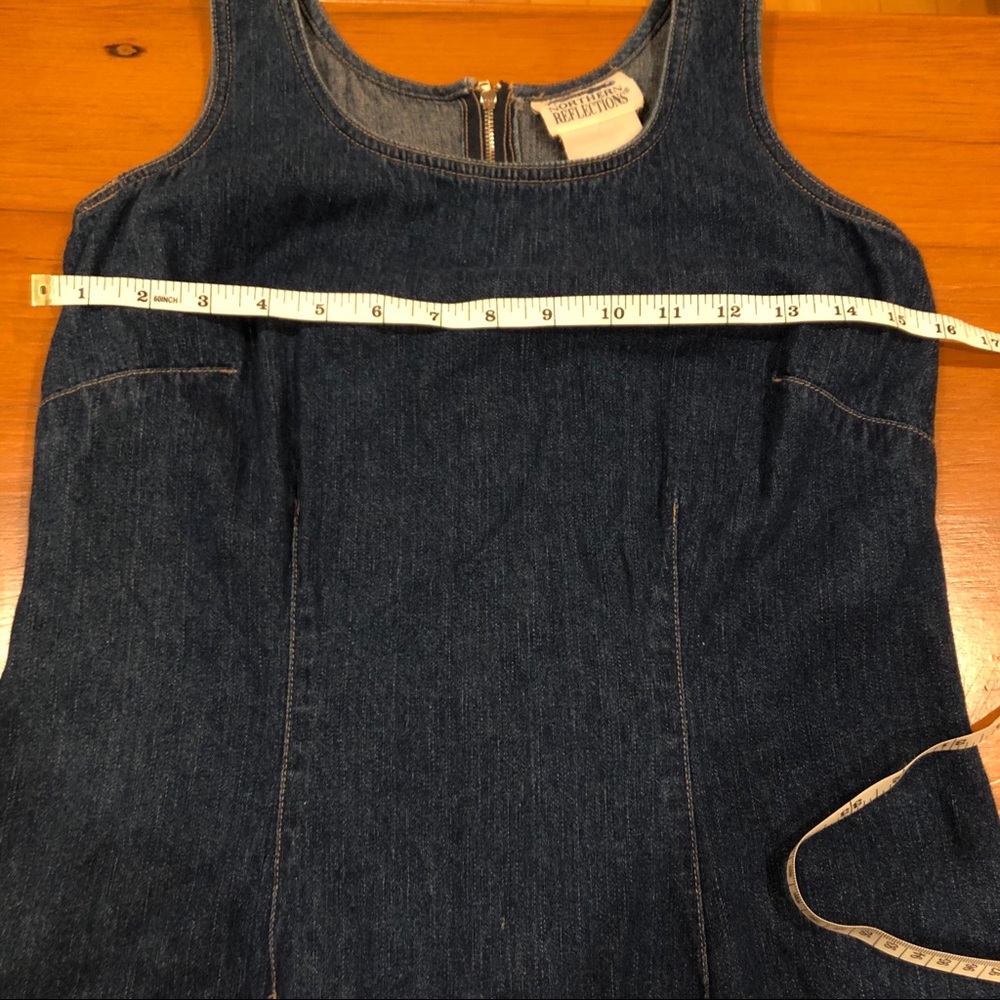 Vintage Jean Dress - Picture 7 of 10